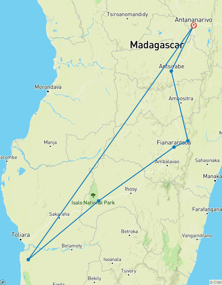 The Highlands To The Mozambique Channel Via The Mythical Rn7 Tour