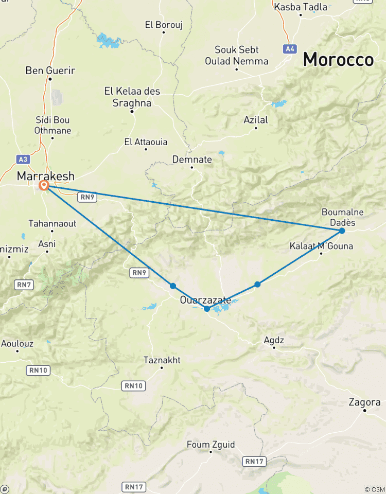 5 Days Dades Trek Tour