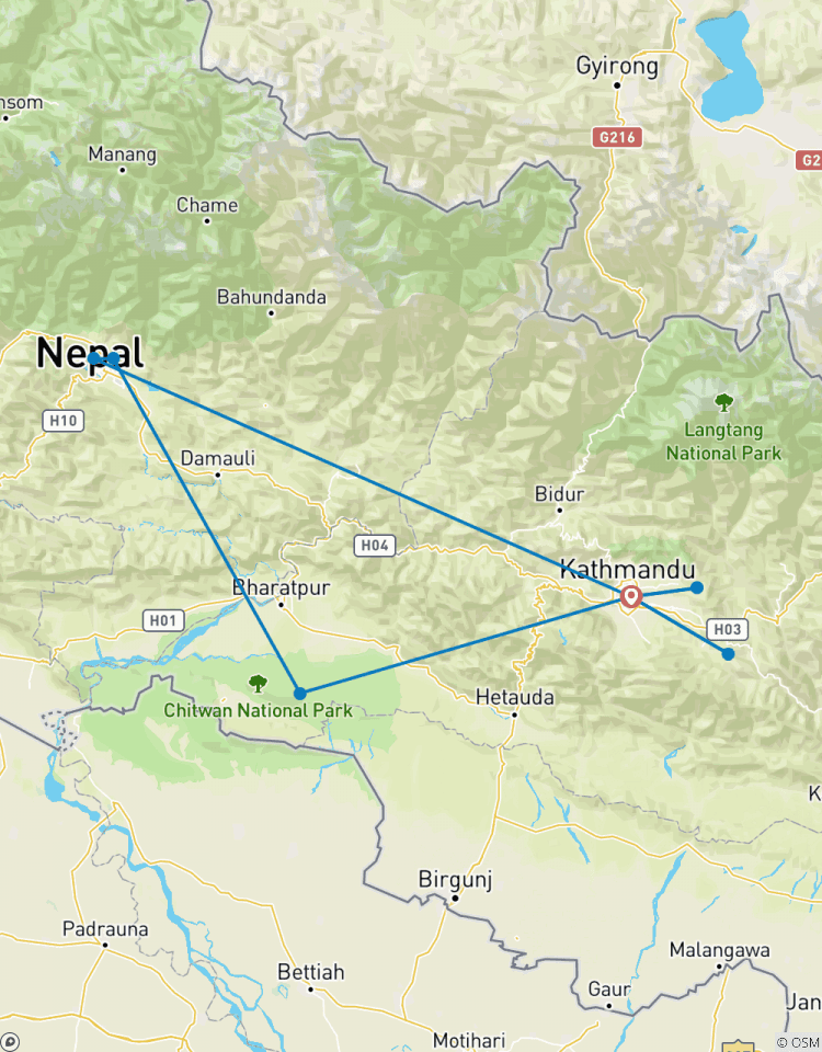 Multisport Nepal Rundreise