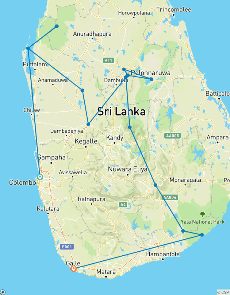 Glamping in Sri Lanka Rundreise