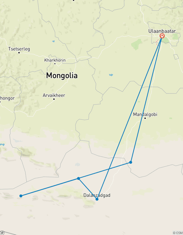 Circuito Ruta por el Gobi 5D/4N