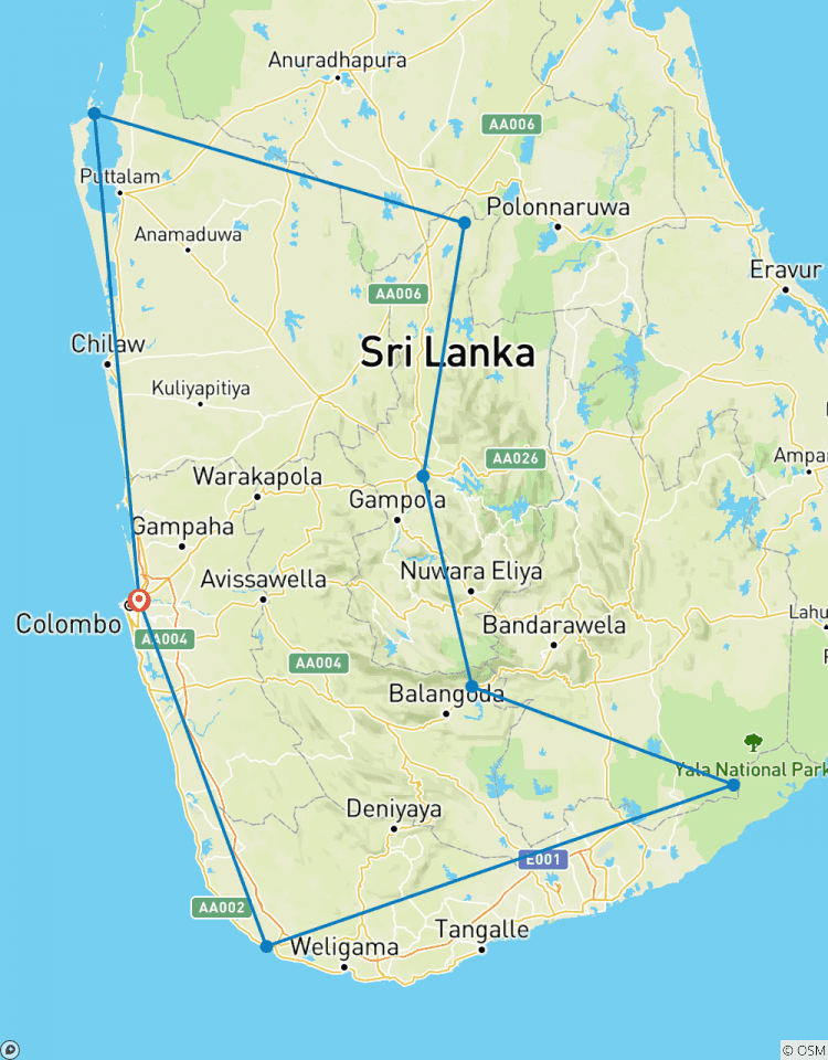 Flitterwochen in Sri Lanka Rundreise