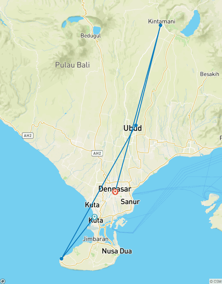 4 jours d\'expérience authentique à Bali circuit