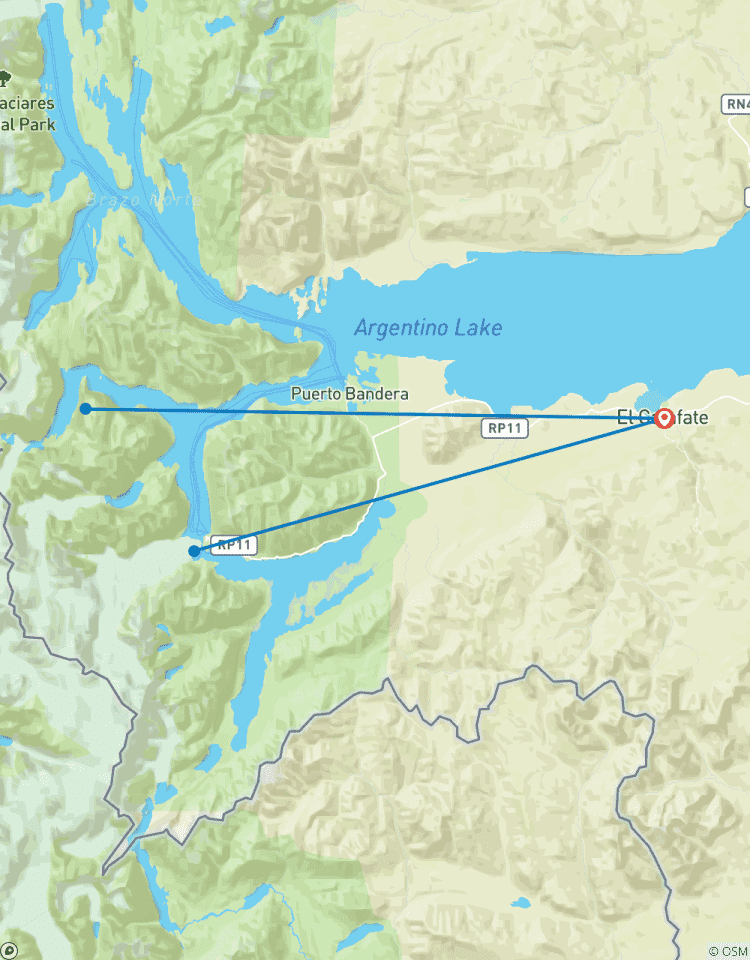 Circuito El Calafate Todos los Glaciares - 5 Días