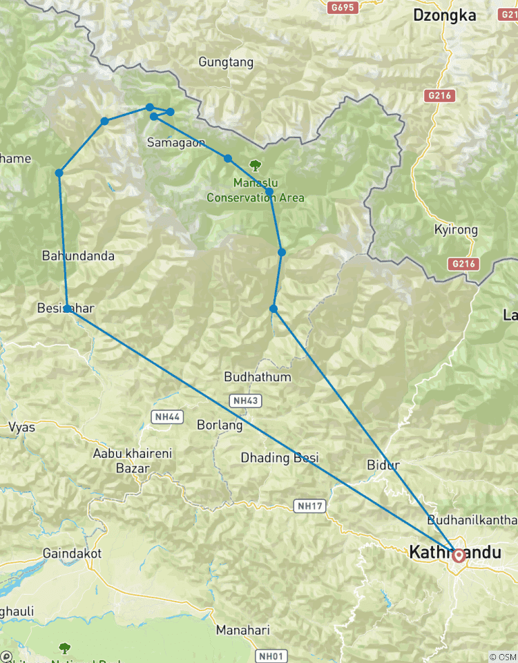 Circuit du Manaslu - 15 jours circuit