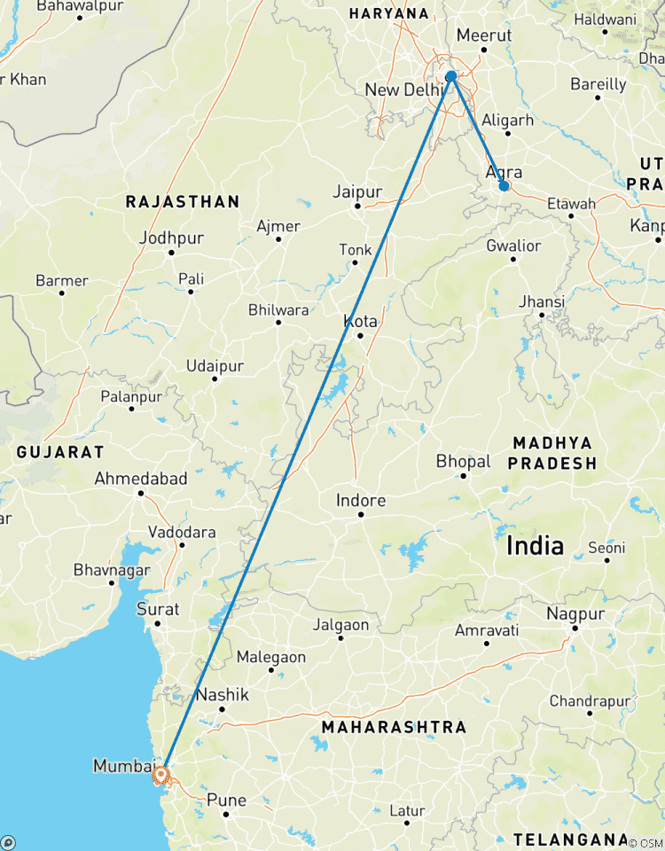 Private 2-Day Taj Mahal Sunrise Trip from Mumbai: Luxury Hotels, Flights and Skip-the-Line Tickets Tour