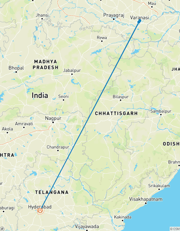 Private 2-day Trip to Varanasi from Hyderabad: Luxury Hotels, Flights and Skip-the-Line Tickets Tour