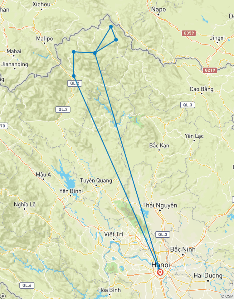 Trekking in Ha Giang - Rundreise (5 Tage) Rundreise