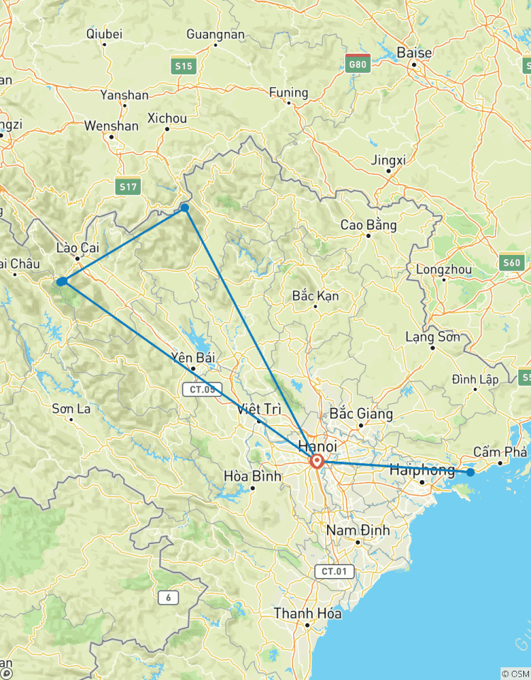 Circuito Odisea por el norte de Vietnam - 6 días