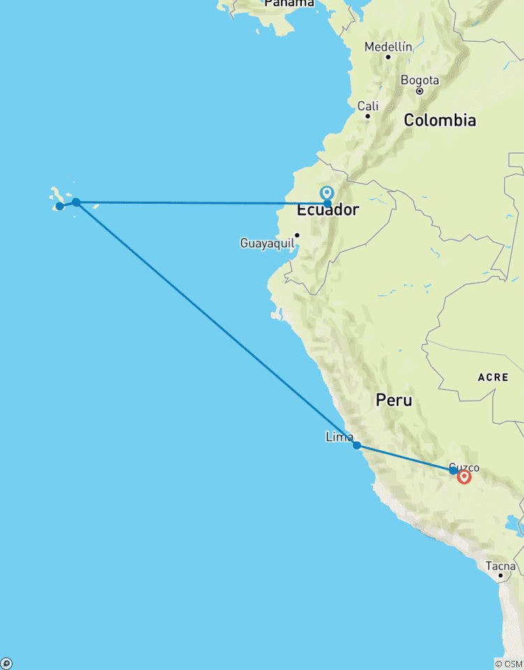 Circuito Machu Picchu y las Islas Galápagos - 14 Días Cultura y Naturaleza
