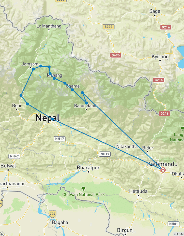 Annapurna Circuit Trekking Tour