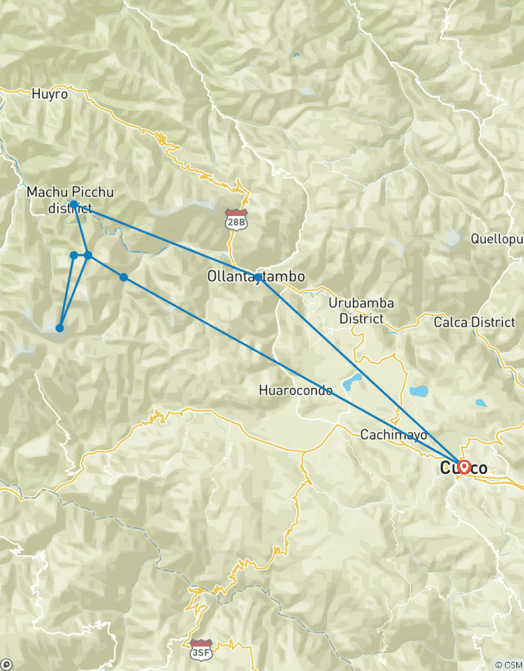 Circuito Camino Inca a Machu Picchu