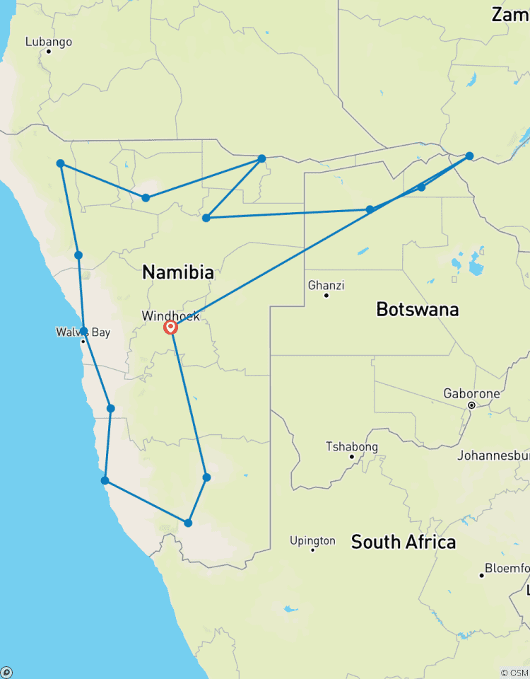 23 Days best of Namibia & Botswana Tour