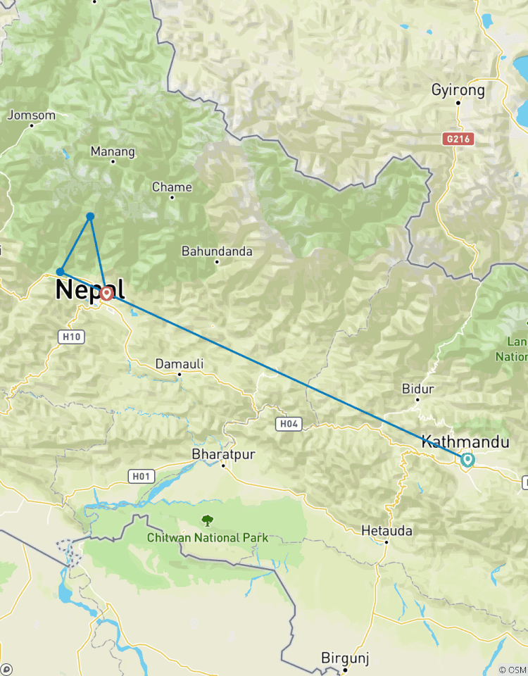 Trek du Mardi Himal circuit