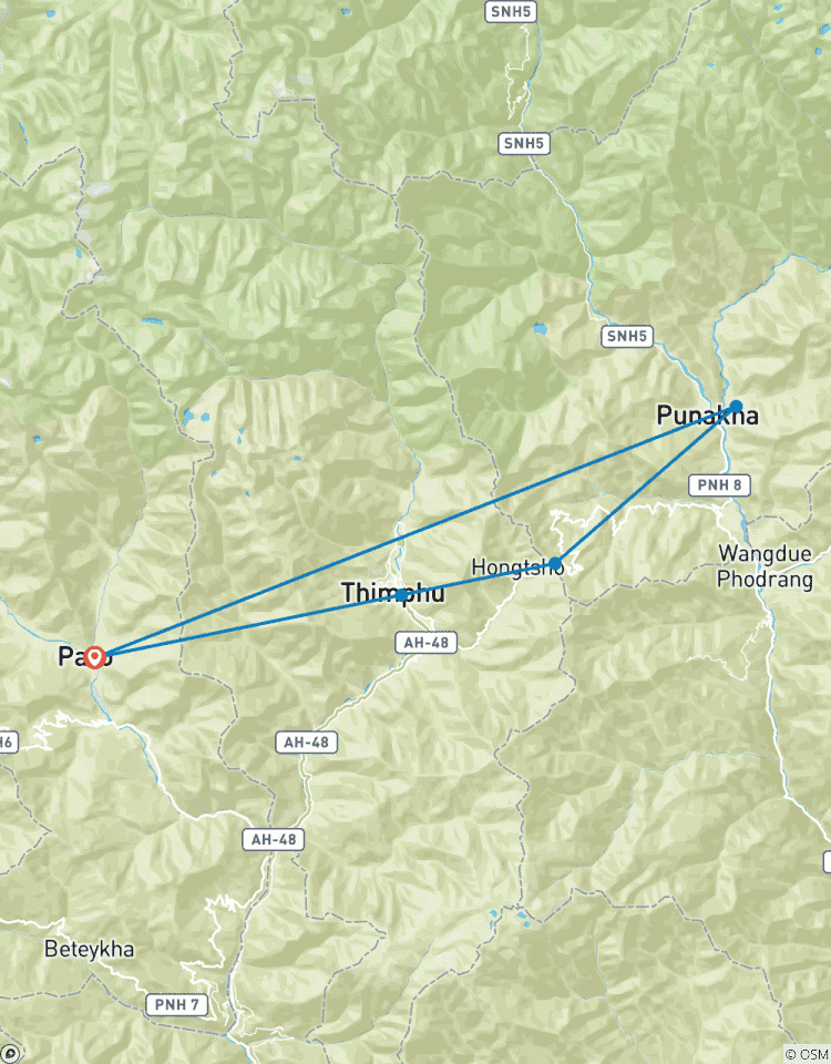 Circuito Una visión de Bután