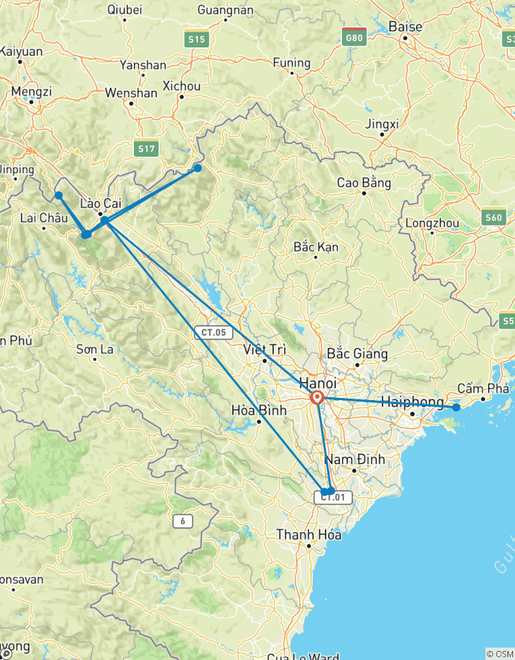 8 jours au nord du Vietnam circuit
