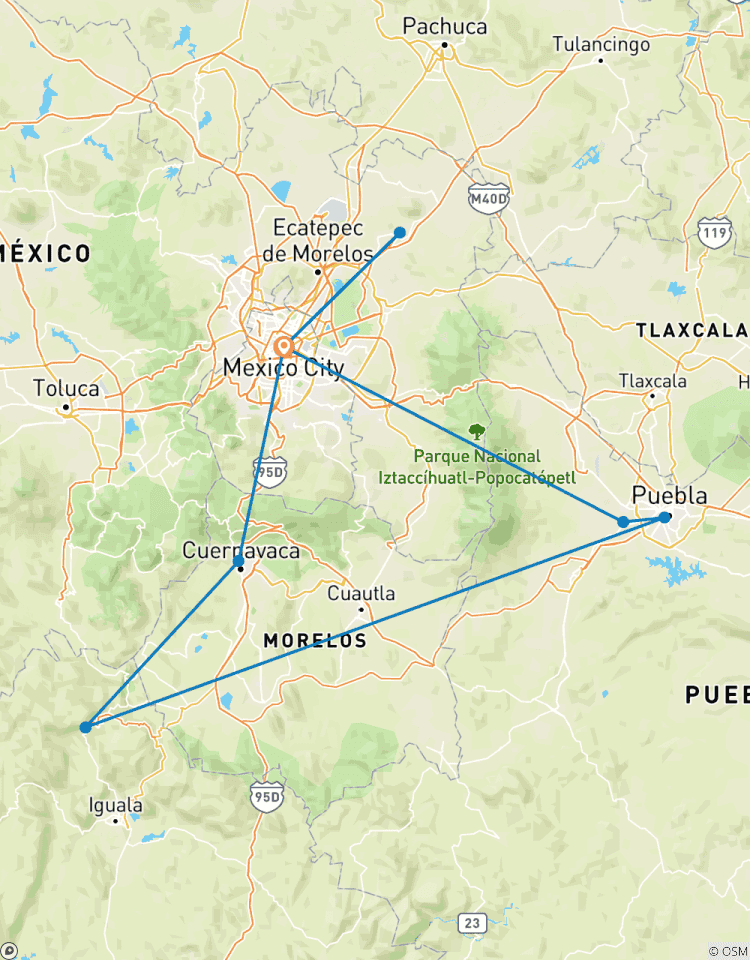 Merveilleux Mexique circuit