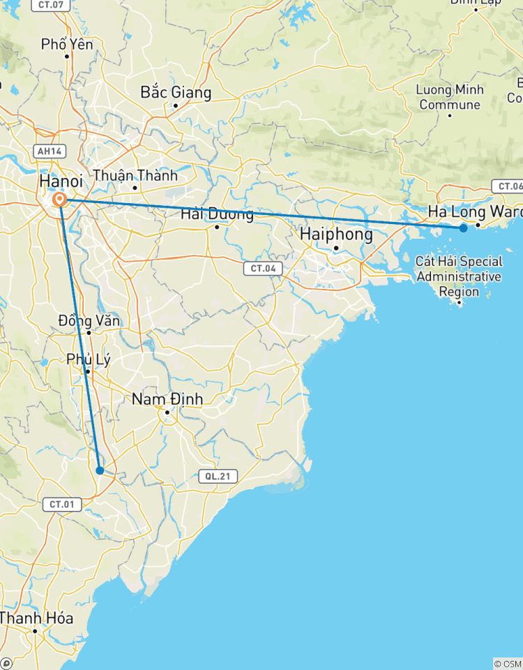 Le meilleur du nord du Vietnam : Hanoi - Ninh Binh - Baie d\'Halong - 6 jours circuit
