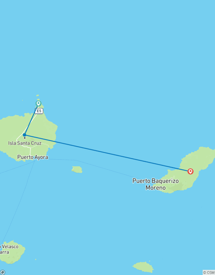 Circuito Aventura de 5 días: descubriendo Santa Cruz y San Cristóbal.