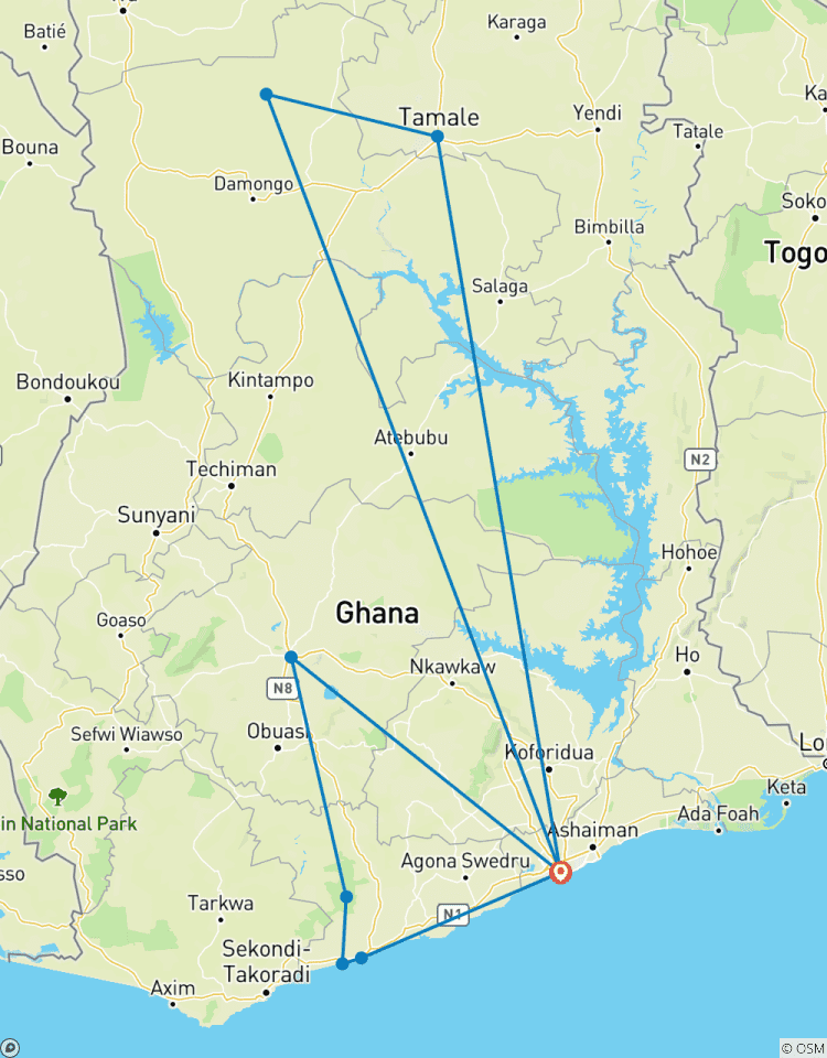 Dezember In Ghana: AfroFuture Festival neben Safari Rundreise