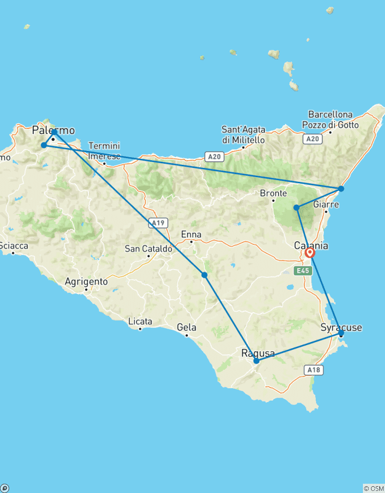 Circuito Sicilia desconocida