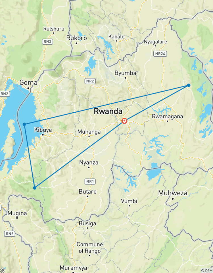 Circuit de suivi des Big 5, des grands félins et des chimpanzés au Rwanda (exclusivement privé) circuit