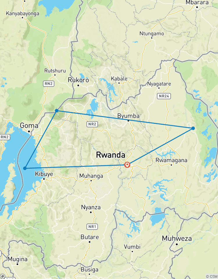 Sie Ruanda Golden Monkeys, Big 5 & Großkatzen (Exklusiv Privat) Rundreise