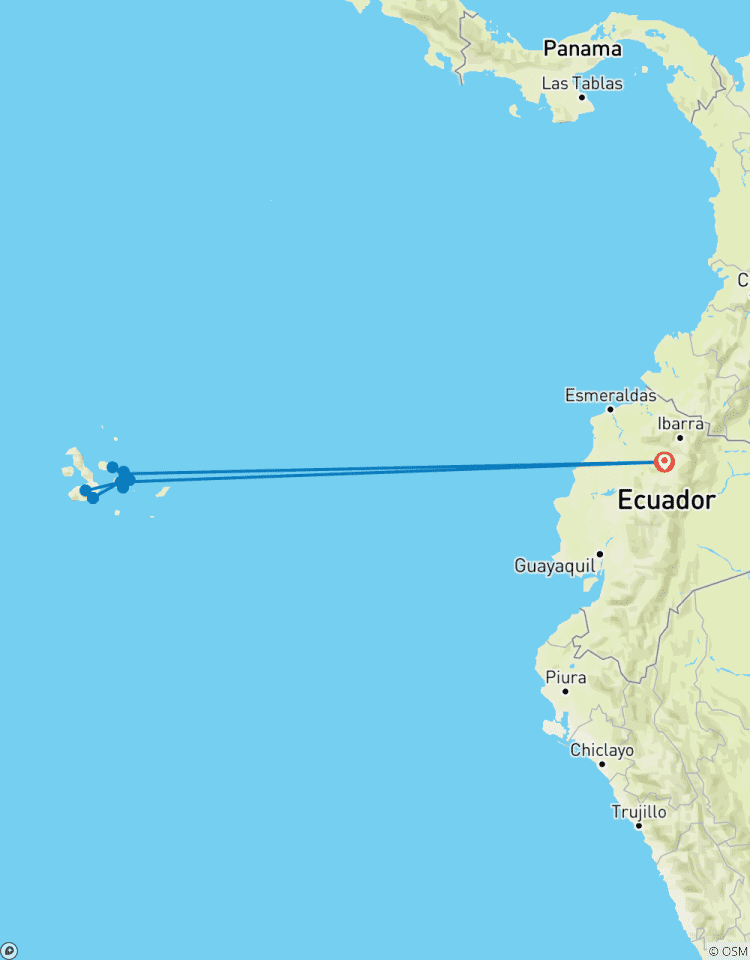10 jours d\'excursion sur les îles Galápagos à Santa Cruz et Isabela circuit