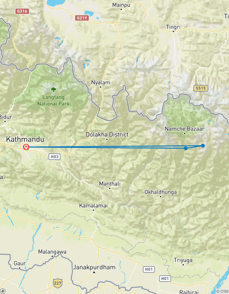 Mera Peak Beklimming 19 Dagen 18 Nacht-rondreis