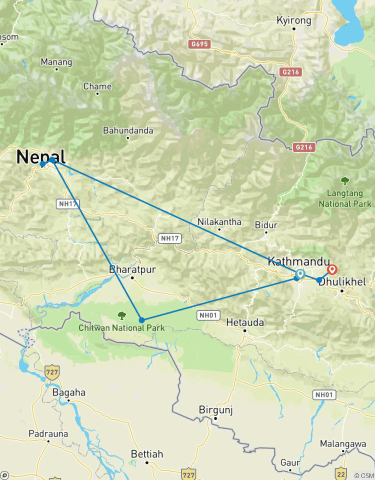 Circuito Lo más destacado de Nepal - 8 días
