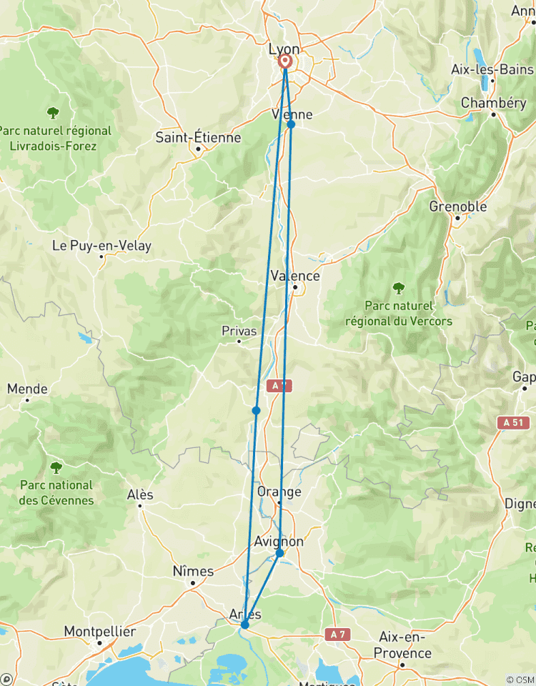 Rhône Route Rendez-vous 2026 Rundreise