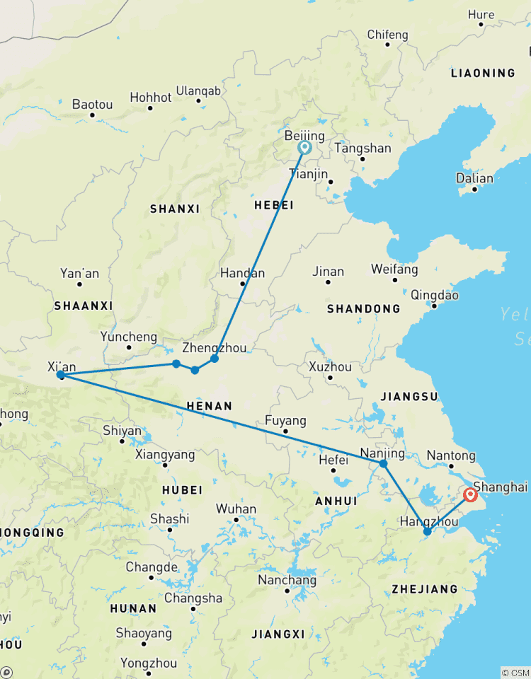 Circuito Descubrimiento de las capitales de la antigua China