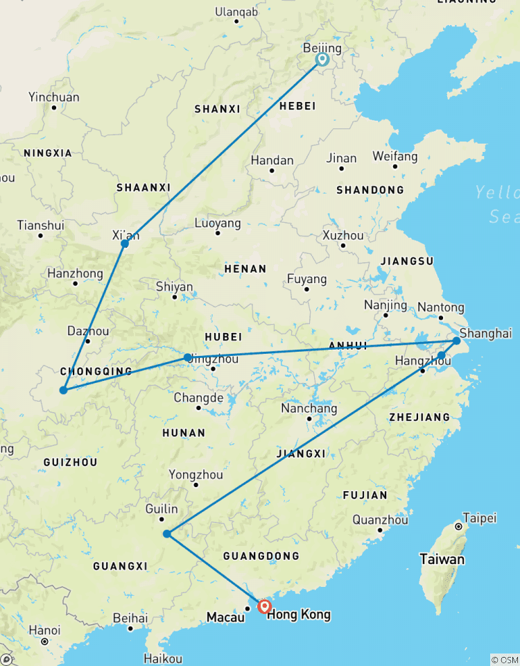 Circuito El encanto de la arquitectura clásica china