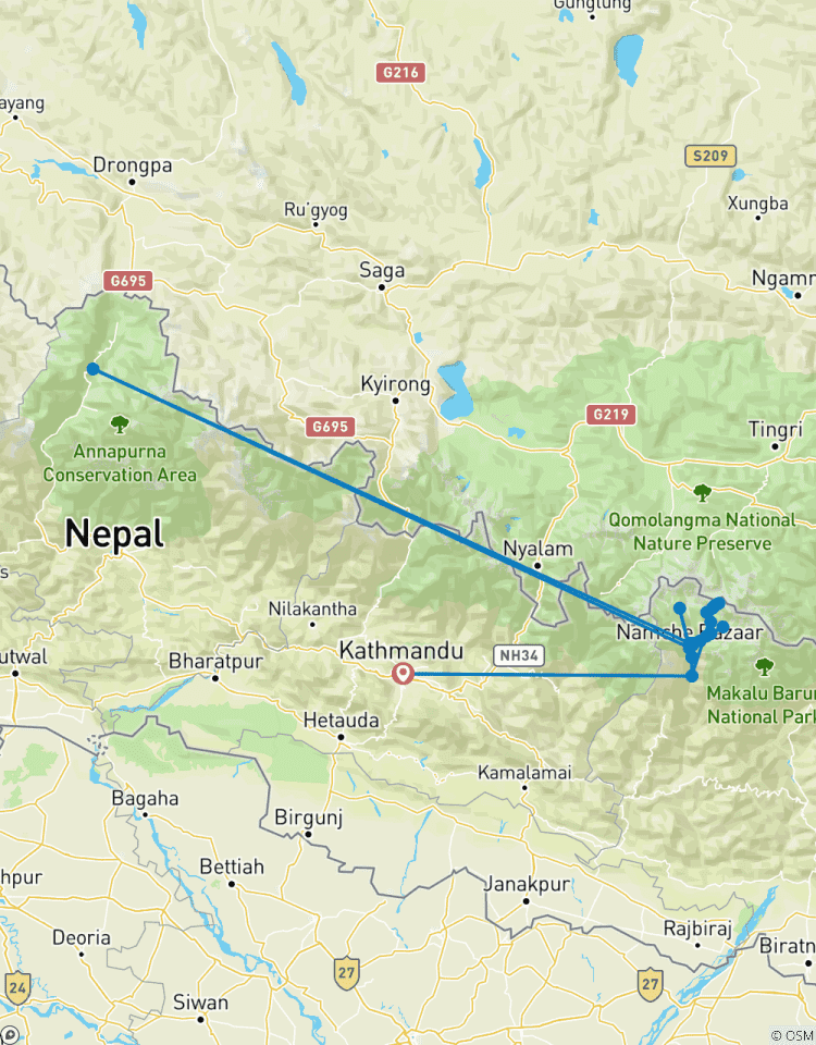 Everest Base Camp Trek – Helicopter return – 12 Days Tour