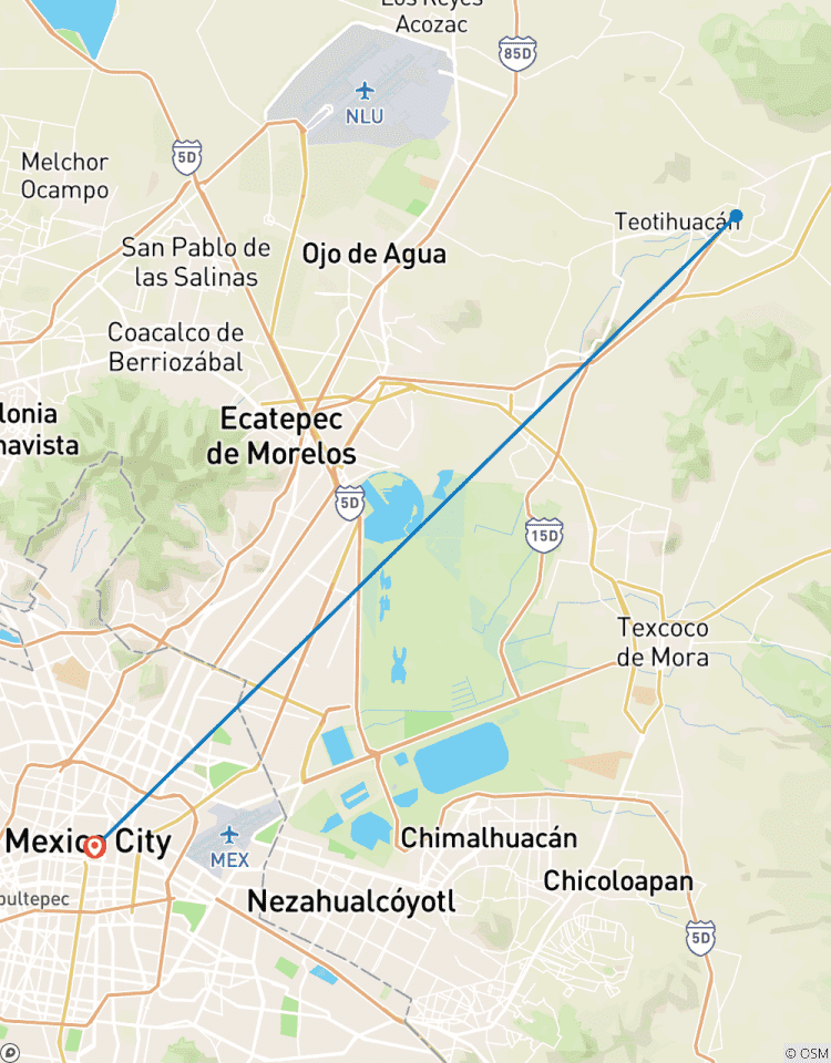 3 jours avec un guide privé à Mexico circuit
