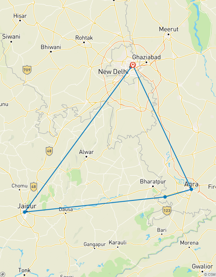 Circuit de 3 jours dans le Triangle d\'Or circuit