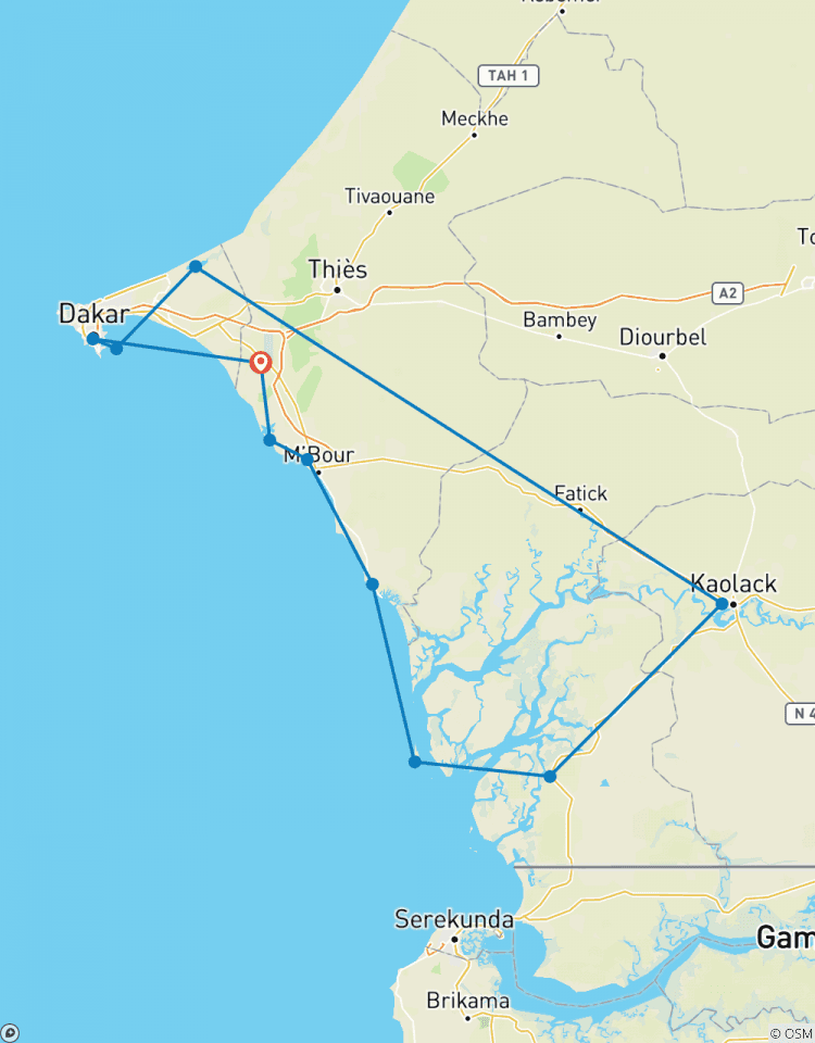 Senegal Friendly, 8 days 7 nights Tour