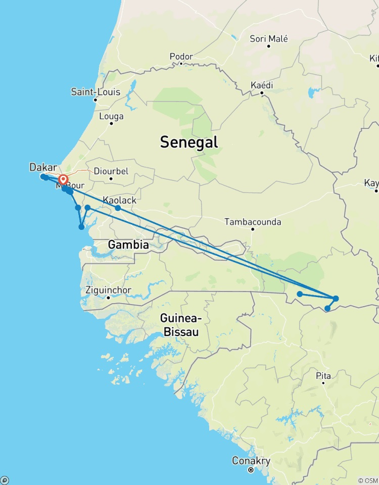 Tribes of Senegal, 10 days Tour