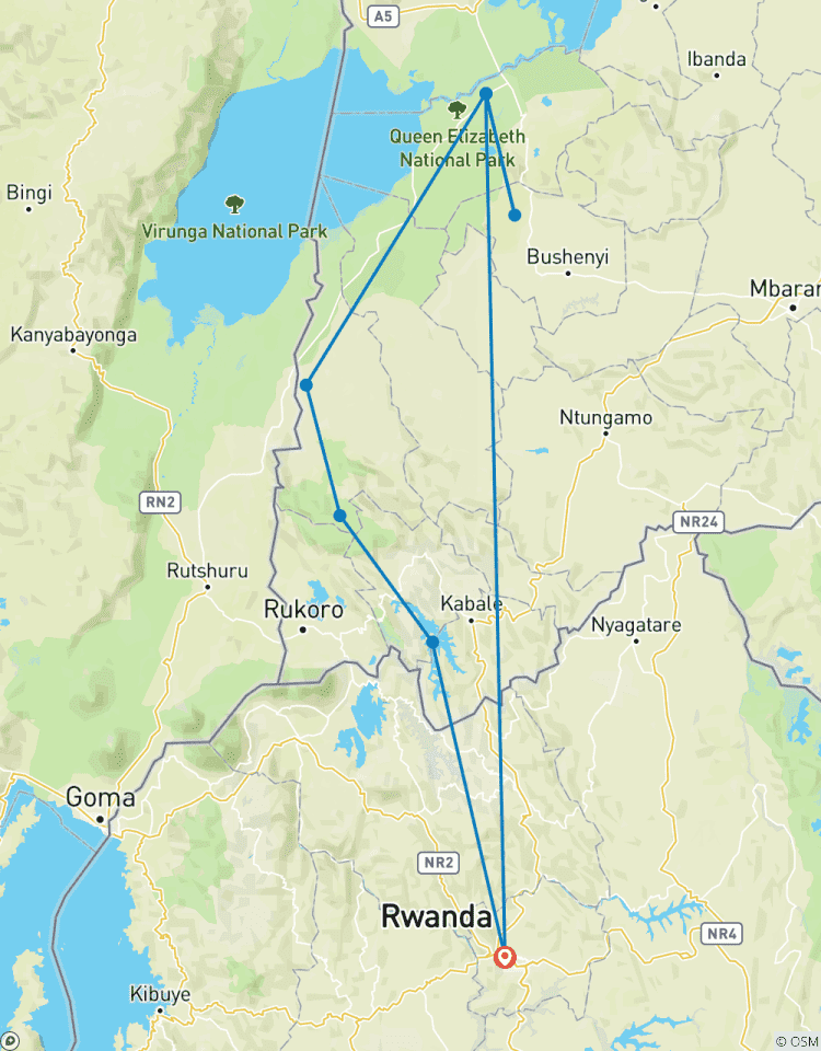 Découvrez l\'Ouganda avec la randonnée des gorilles, les Big 5 et les grands félins (en exclusivité) circuit