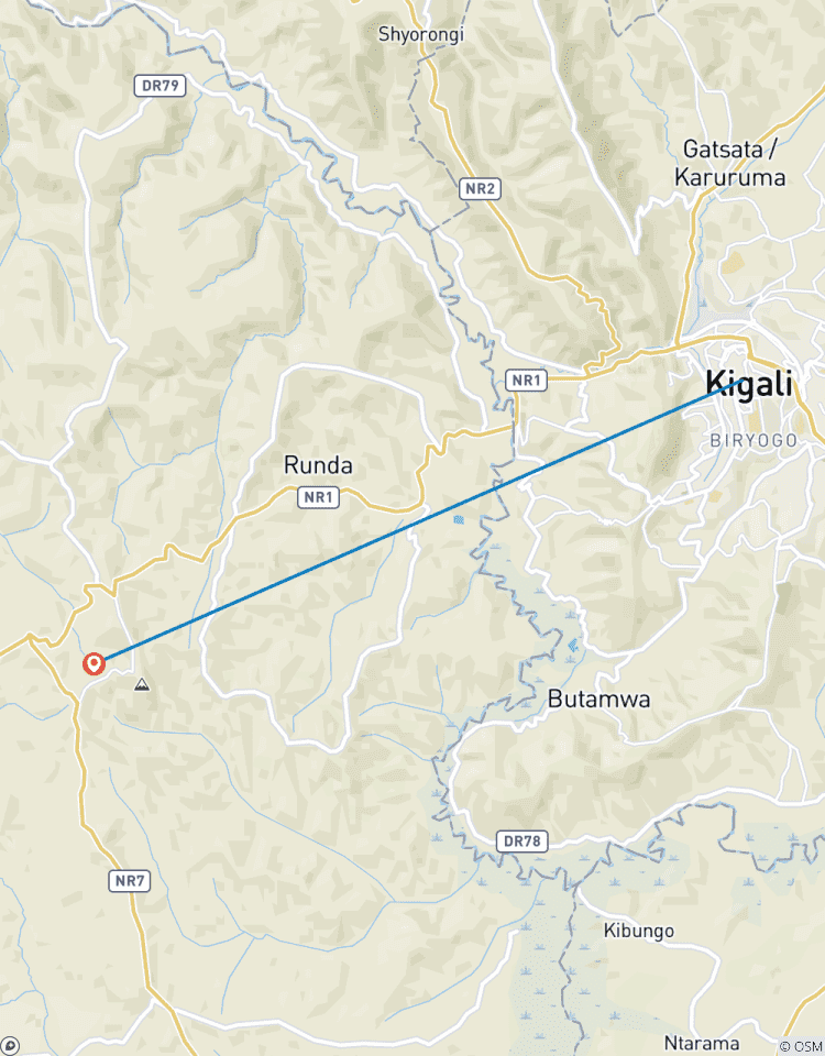 Circuito Recorrido de 3 Días por Ruanda auténtica