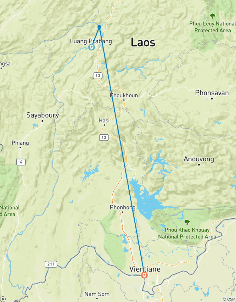 Les points forts du Laos 5 jours et 4 nuits de Luang Prabang à Vientiane - Circuit privé circuit
