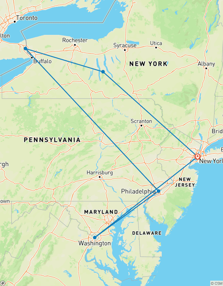 American Gateway – 4 Days Tour