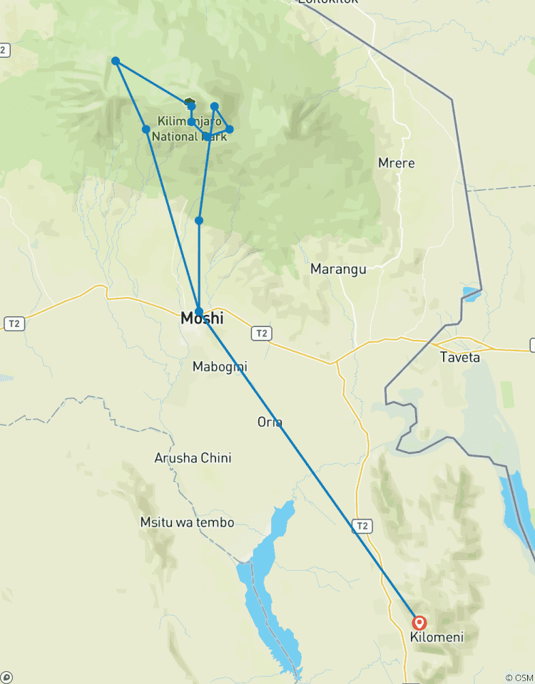 Circuito Escalada al Kilimanjaro - Machame 7 Días | Excursión panorámica y desafiante con guías expertos