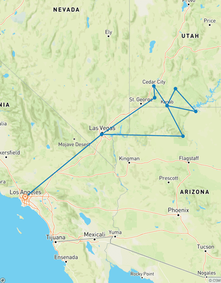 Circuito Las Vegas y los Desiertos del oeste - 4 días