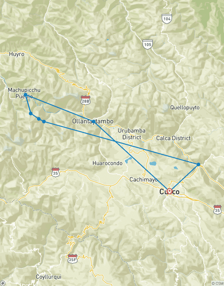 4/3 Classic Inca Trail Machu Picchu (Small Group hike) Tour