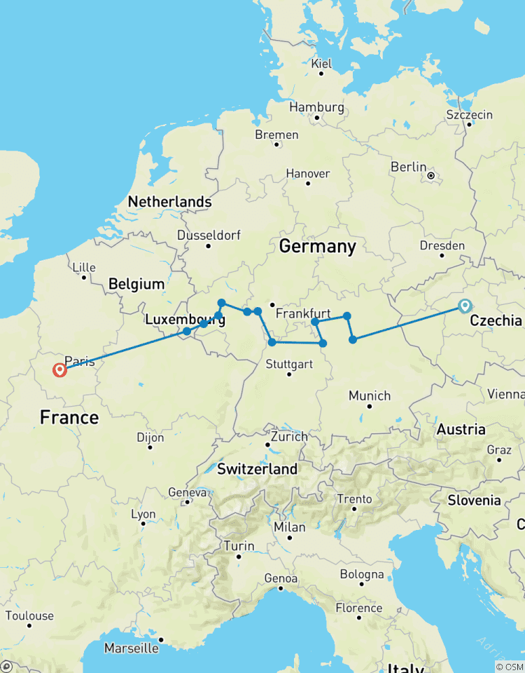 Cities of Light Bamberg to Trier Tour