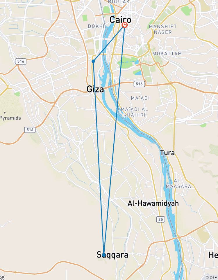 4 jours : Visite du Caire (visite du musée GEM) circuit