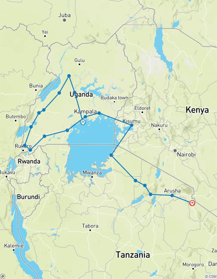 Circuito 15 días para descubrir Uganda y Tanzania