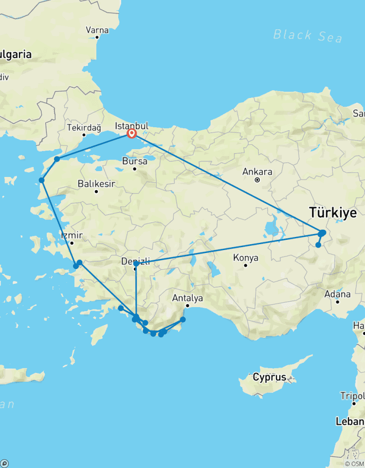 Tout sur la Turquie (Hôtels 5 & 4 étoiles) circuit