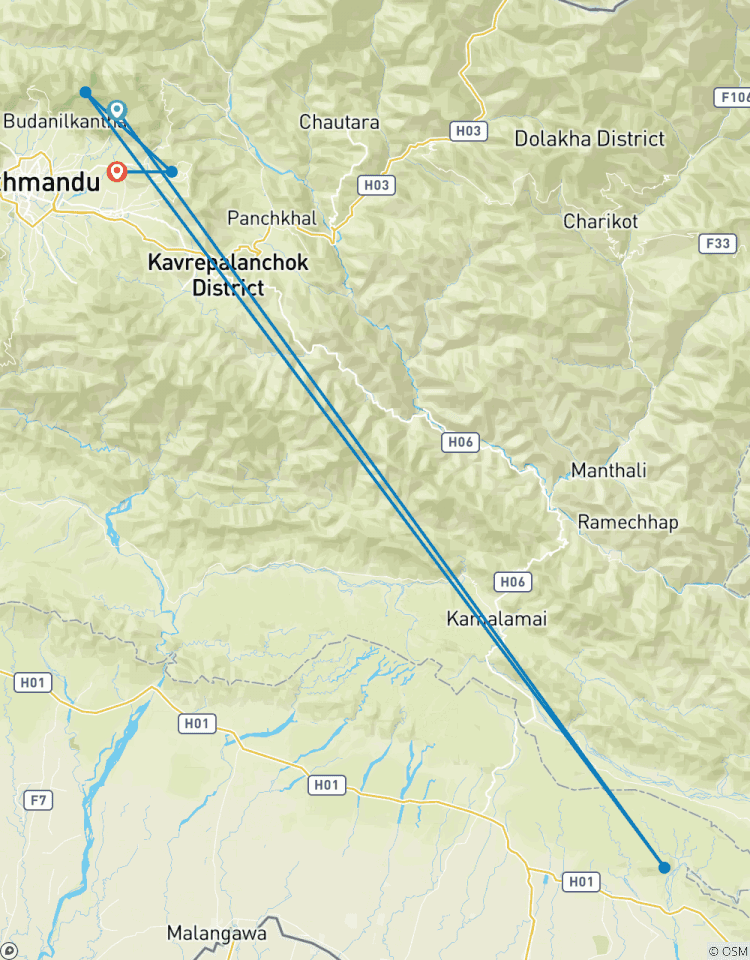 Kathmandu Shivapuri Nationaal Park en Nagarkot Wandelen-rondreis